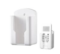 ETUCYNG 3 unidades de soporte de pared para mando a distancia ABS mando a distancia soporte pared 6 x 4 x 10 cm autoadhesivo mando a distancia soporte organizador - Soporte de pared para casa, oficina