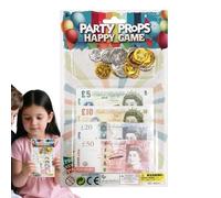 ETUCYNG Accesorio de dinero de juguete - juguete para billetes de banco | Accesorios de juego de rol para niños para la escuela, clases en casa, aulas, cumpleaños, viajes, fotografía en casa