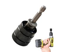 ETUCYNG Adaptador de taladro para cabrestante de remolque, robusto enchufe para gato hidráulico, aleación inoxidable ajustable, herramienta multiángulo para autocaravana, exterior, vehículo, coche