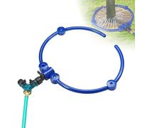 ETUCYNG Anillo de riego para árbol | Anillo de riego de árbol reutilizable y rellenable | Aspersor ajustable 360 grados de riego para plantas, macizos de jardín, arbustos y terrazas