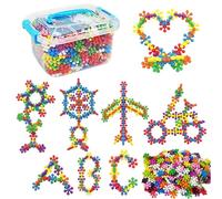 ETUCYNG Bloques de Construcción | Juguete Multicolor De Conectar - Juguete de Aprendizaje Sensorial Stem para Niños y Niñas de 3 a 6 Años para Escuela Preescolar Hogar Viaje - Viajes y Juegos en