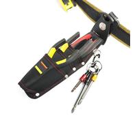 ETUCYNG - Bolsa de herramientas con clip para cinturón, resistente al agua, resistente al desgaste, para bricolaje, jardinería, mecánica, caza, carpintería, y senderismo