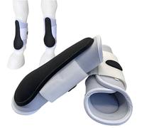 ETUCYNG Botas de Mosca para Caballos, Botas de férula para Caballos | Envoltura de protección de Las piernas para equino,Suministros de capacitación Ecuestre de la Cubierta del elástica del Caballo