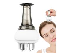 ETUCYNG Botella aplicadora de para el cabello para cuero cabelludo, peine de antifugas, aplicador de rodante, masajeador portátil para el crecimiento del cabello, cuidado del