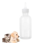 ETUCYNG Botella de leche para gatitos, alimentador antiasfixia para mascotas, botella de alimentación suave portátil de 4 onzas para gatitos, cachorros, conejos, camping, viajes por carretera, caminar