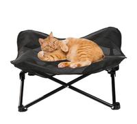 ETUCYNG Cama elevada para perros | Cama elevada plegable para perros, cojín de rejilla transpirable lavable portátil | Para jardín, casa, viajes, camping interior