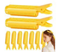 ETUCYNG Clip de volumen para el cabello, pinzas para el cabello para la raíz rizado, 10 unidades, elevador de raíces de pelo, rodillo voluminoso, herramientas de peinado, accesorios de maquillaje para
