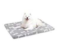 ETUCYNG Cojín para Cama de Perro, cojín de Secado rápido con patrón de Huesos 3D, cojín Lavable para de Transporte - para Mascotas como Cachorros y para Interiores y Exteriores, Viajes en