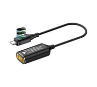 ETUCYNG Convertidor DC a Tipo C para Portátil, Adaptador De 140W con Pantalla Digital, Cable Conector para Viajes Y Hogar, Dispositivos Electrónicos Móviles para Uso Diario