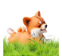 ETUCYNG - Estatua de perro para decoración de hogar | Escultura animal linda de resina, decoraciones para perros para el hogar | para biblioteca pasillo salón, sala familiar, granja, fiestas estante