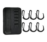 ETUCYNG Gancho para sombrilla de playa, gancho antideslizante para paraguas de patio trasero para bolsa, gancho para colgar paraguas de playa, fácil de instalar, ganchos para sombrilla de playa con 6