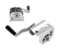 ETUCYNG Herramienta tensora de red de voleibol, herramienta tensora de manivela de mano, cabrestante de metal profesional para entrenamiento de gimnasio, competencia formal, escuela, deportes al aire