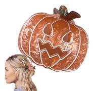 ETUCYNG Horquillas para el pelo de Halloween, pequeñas horquillas para el pelo de fantasma, calabaza y gato, pasadores únicos para el pelo para niñas, accesorios acrílicos para el cabello para mujeres