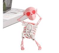 ETUCYNG Juguete esqueleto danzando, esqueleto para subir,Juguete divertido de la figura del esqueleto del reloj | Mecanismo de relojería, juguete mecánico esqueleto para el hogar, espacio de