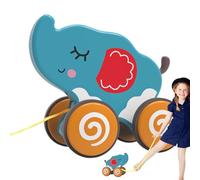 ETUCYNG Juguetes de tiro para 1 año,Juguete de tiro | Juguetes divertidos y lindos con, Juguete Push-Pull,Juguete educativo para caminar y equilibrio, Juguete interactivo con Neumático Silencioso