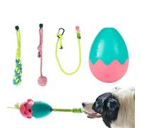 ETUCYNG Juguetes Distribuidores de golosinas para perros,Juguete de golosinas para perros,Cuerda de algodón Indestructible | Heavy Duty Fomenta la Formación en habilidades de Investigación de