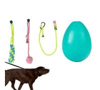 ETUCYNG Juguetes Distribuidores de golosinas para perros,Juguete de golosinas para perros - Juguetes de cuerda para perros,Heavy Duty fomenta la formación en habilidades de búsqueda de alimentos