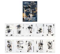 ETUCYNG Libro de pegatinas para adultos, libro de pegatinas para colorear - 20 hojas de diario pegatinas libro | Suministros de diario para adultos, accesorios de scrapbooking creativos para adultos