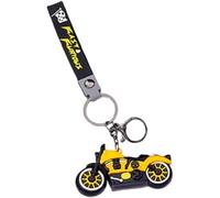 ETUCYNG Llavero colgante de motocicleta, llavero decoración de motocicleta,Creative Charm Moto Llavero Bolsa Colgantes | Novedad llavero colgante pareja Cool bolsa accesorios para bolsa y llavero