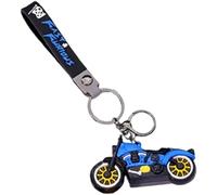 ETUCYNG Llavero colgante de motocicleta, llavero decoración de motocicleta,Creative Charm Moto Llavero Bolsa Colgantes | Novedad llavero colgante pareja Cool bolsa accesorios para bolsa y llavero