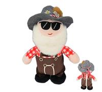 ETUCYNG Papá Noel, Papá Noel con Música,Juguete de Papá Noel de Peluche Caminando | Twerking Papá Noel Danza Eléctrica Navidad de Peluche Canción Papá Noel Juguetes