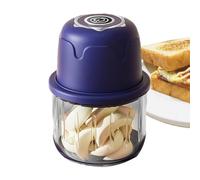 ETUCYNG Picadora eléctrica, picadora de ajo eléctrica,Picadora de carne portátil - Picadora de verduras portátil de 350 ml, molinillo de ajo, molinillo de con carga USB para jengibre