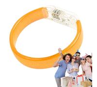 ETUCYNG Pulseras LED, pulseras con luz LED, banda multicolor, pulsera luminiscente, suministros de iluminación para niñas, niños, mujeres y hombres, Refer to description, Polipropileno, Unisex