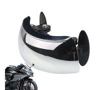 ETUCYNG Retrovisores Laterales | Espejo retrovisor de ángulo muerto de 180 grados para parabrisas, moto | Montaje ajustable en parabrisas, para ángulos muertos universal para scooter deportivo, ATV