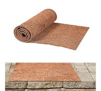 ETUCYNG Rollo de Forro de Coco Natural de 50 x 200 cm, Hojas de Fibra de Coco cortables, Rollo de Forro de Fibra de Coco Antideslizante, Forro de Cesta Colgante de Coco Reutilizable, tapete de Palma