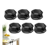 ETUCYNG - Soporte de cable magnético, organizador de cable magnético, abrazadera de cable para soporte de cable de carga | 6 porteros de cable adhesivo, organizador de cable de soporte de alambre