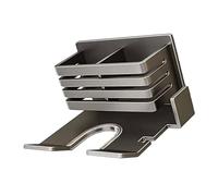 ETUCYNG Soporte de pared para secador de pelo, organizador de secador de pelo, organizador de baño versátil para montaje en pared, colgador de secador de pelo, organizador de baño estable