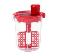 ETUCYNG Vaso mezclador graduado, vaso mezclador de bebidas, vaso multiusos, para leche en polvo, vaso agitador de viaje, vaso agitador portátil para líquido de huevo, leche en polvo, café