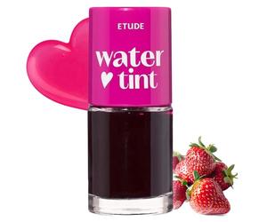 Etude House Dear Darling tinte de agua Strawberry Ade (21AD) | Tinte de labios de color vivo brillante con extracto hidratante de granada y pomelo para hidratar tus labios