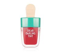 Etude House Dear Darling Water Gel Tinte Helado (RD307 Rojo Sandía) (21AD)| Tinte labial vívido de alto color con minerales del extracto de baya de jabón para hidratar tus labios