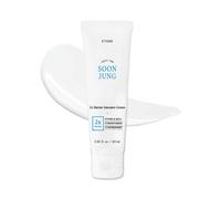 Etude House SoonJung 2x Crema Intensiva Barrera 60ml (21AD); Crema facial hidratante de manteca de karité hipoalergénica para pieles sensibles, equilibrio agua-aceite