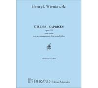 Etudes caprices op 18 2 violons violons