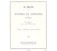 Etudes et sonates pour hautbois solo vol. 1 - 40 etudes faciles et progressives et 6 sonates