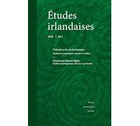 Etudes irlandaises, no 50.1/2025. l'irlande et les droits humains