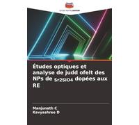 Études optiques et analyse de judd ofelt des NPs de Sr2SiO4 dopées aux RE