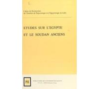 Études Sur Légypte Et Le Soudan Ancien (1) (ebook)