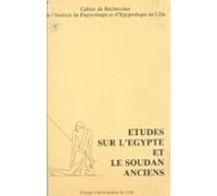 Études Sur Legypte Et Le Soudan Ancien (6) (ebook)