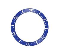 ETUELNOPT Reloj Bisel cerámico Anillo de inserción, Ceramic Watch Bezel Insert Ring 38mm Multicolor(Blue)
