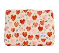 Étui de Transport pour Ordinateur Portable 14" avec Motif Floral - Funda protectora antichoque et Imperméable | Bolso organizador pour Étudiants et Professionnels en Déplacement