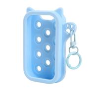 Étui en Silicone pour Savon à Mains - Souple et Portable avec Anneau Porte-Clés | Portes-Flacon de Désinfectant | Déplacements École Bureau Sac à Main Fille Femme Hygiène Voyage