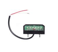 ETUKER LED Matricula Lámpara 12V~24V Impermeable Universal, Luces de Matrícula y Lámparas Traseras Para Remolque/Camión/RV/Coche/Moto/Barco (6 Chips)