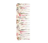 Etyldya 3 Piezas Peine Desenredante Ancho Antiestático Peine de Dientes Anchos Peine para Ducha con Champú Peine Acondicionador Plástico PP Sin Enganches Sin, 3 piezas