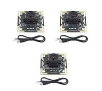 Etyrerre Módulo de Cámara de 3 Piezas 100 Grados OV9732 Cable de 2 M 1280x720 30 Fps, para DIY Autodarts.Io, Unidad USB Gratis