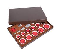 ETYUDPABV Juego de troqueles para máquinas de encapuchado de relojes, herramienta de prensado para cubrir la parte posterior de las cajas de relojes, troqueles de metal y plástico