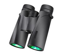 ETZRYSYB Binoculares telescópicos de 10 x 42 pulgadas para adultos, lente de película multicapa de enfoque rápido, ligeros, caza, senderismo