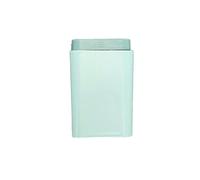 ETZRYSYB Cajas de almacenamiento, 1 caja portátil para tableta, pastillero, dispensador, cajas de medicina, organizador de kit médico (Preto)